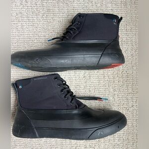 Sperry cut water deck boots Waterproof Black